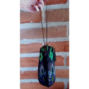 Antique Beaded Reticule Bag - As Is